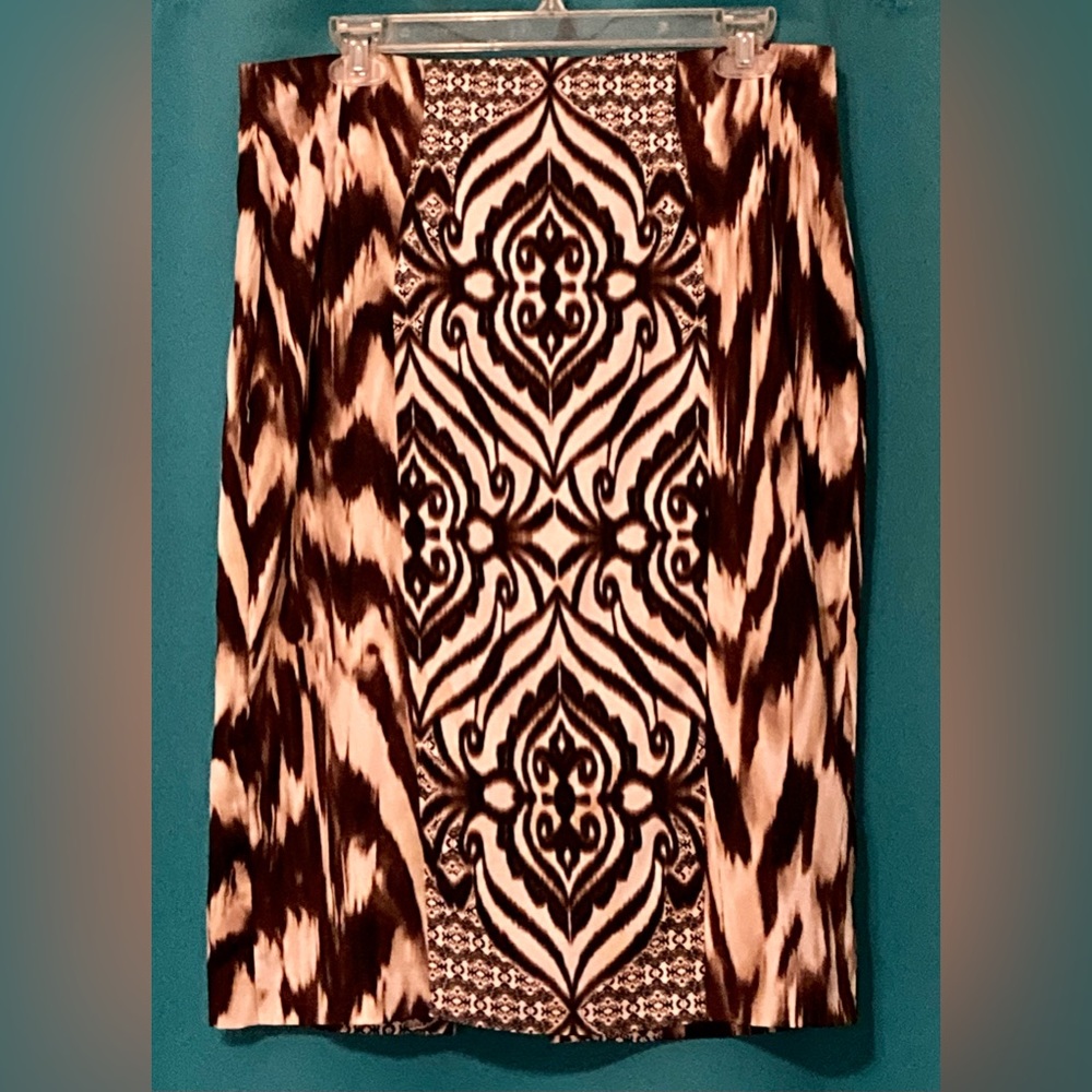 Animal print skirt